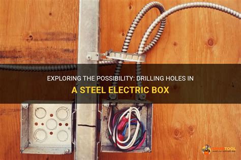 can i drill holes in a steel electric box|Drilling on Metal Stud and Electrical Box .